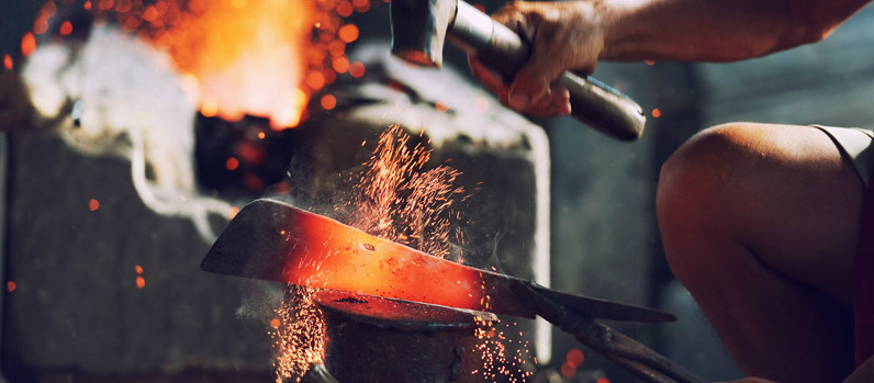 Iron hot blacksmith