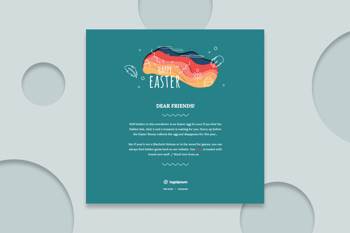 Playful Easter Template