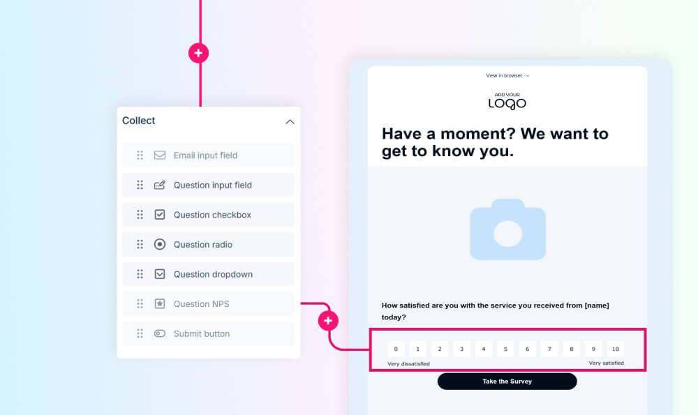 Apsis survey interface