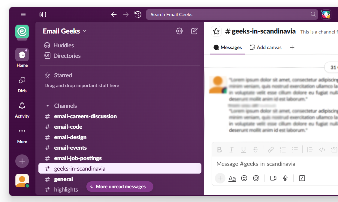 EmailGeeksForum Scandinavia